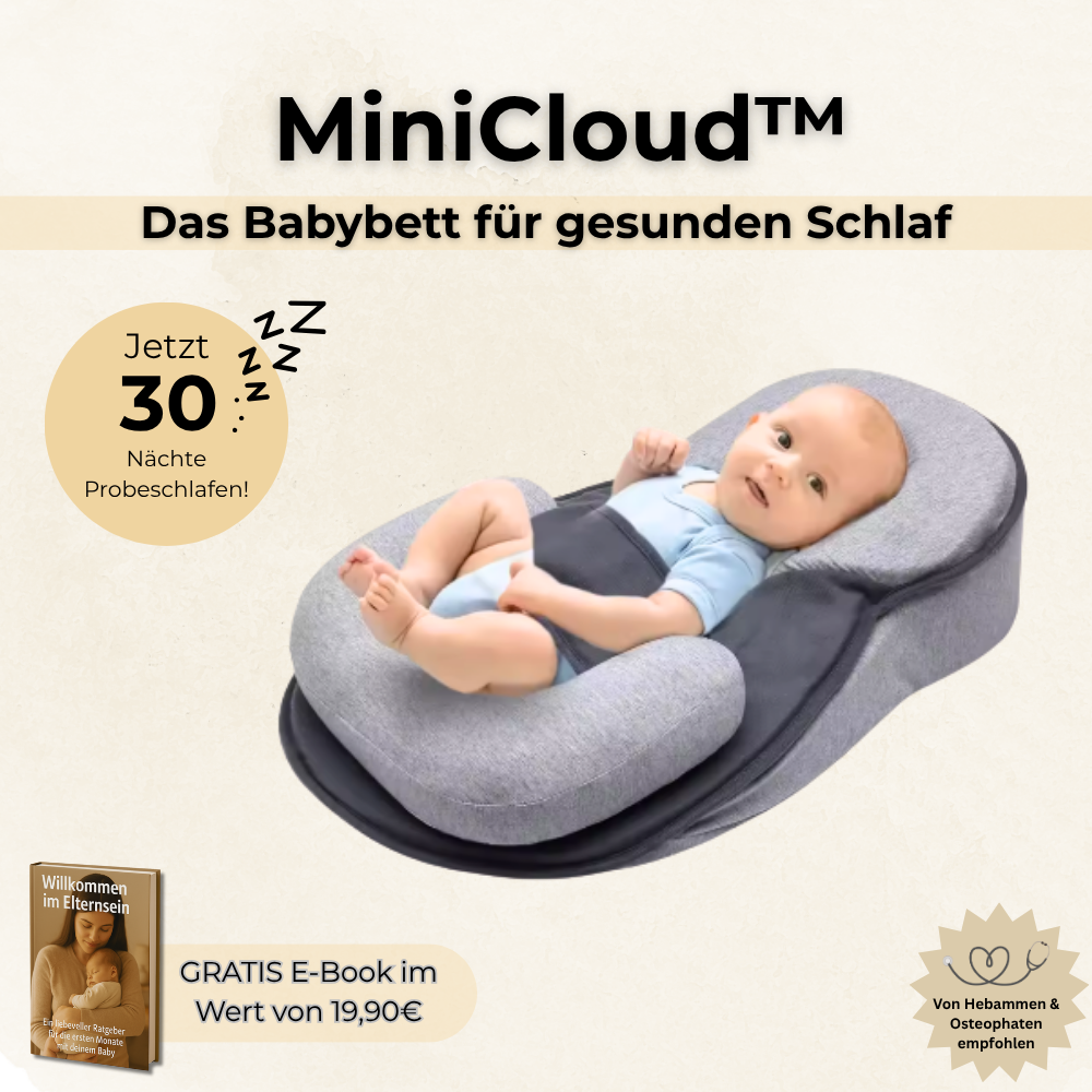 MiniCloud™ - Das Babybett für gesunden Schlaf