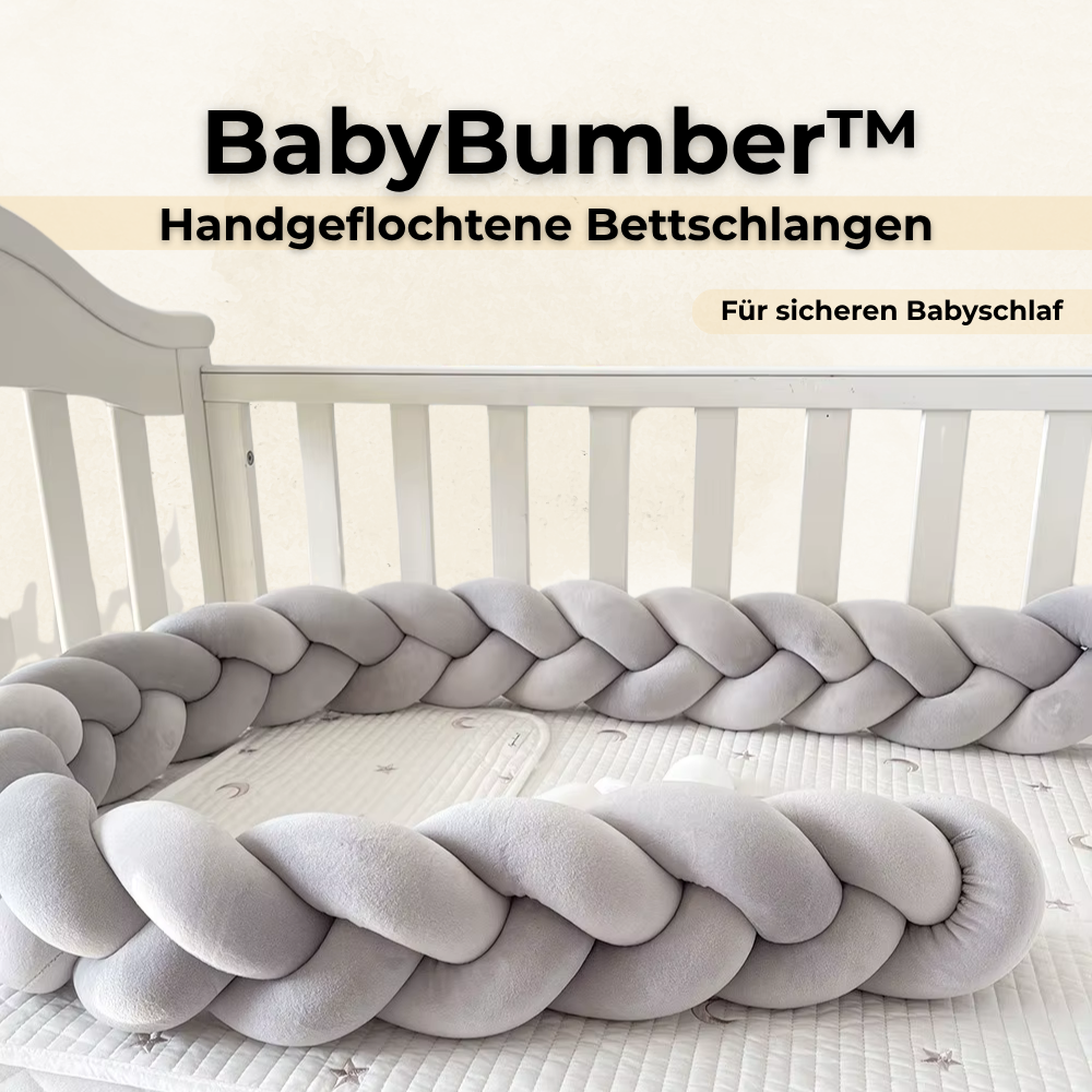 Baby Bumper™ - Handgeflochtene Bettschlangen