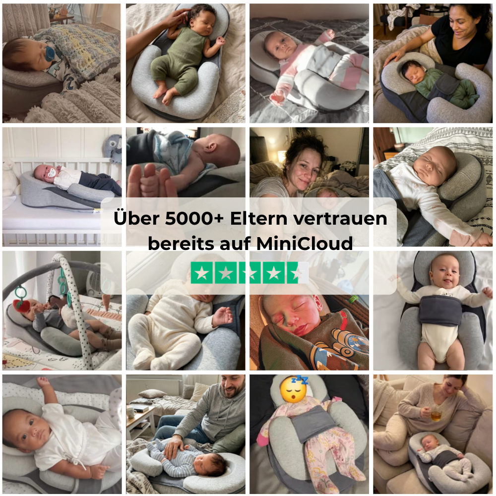 MiniCloud™ - Das Nr.1 Babynest bei Reflux & Koliken
