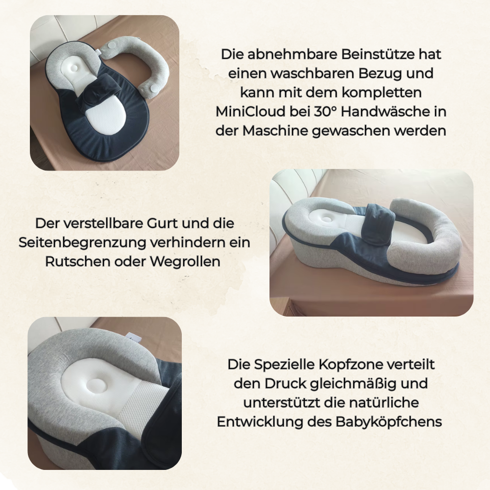 MiniCloud™ - Das Babybett für gesunden Schlaf