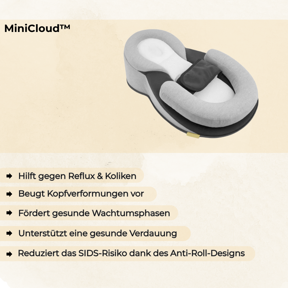 MiniCloud™ - Das Babybett für gesunden Schlaf