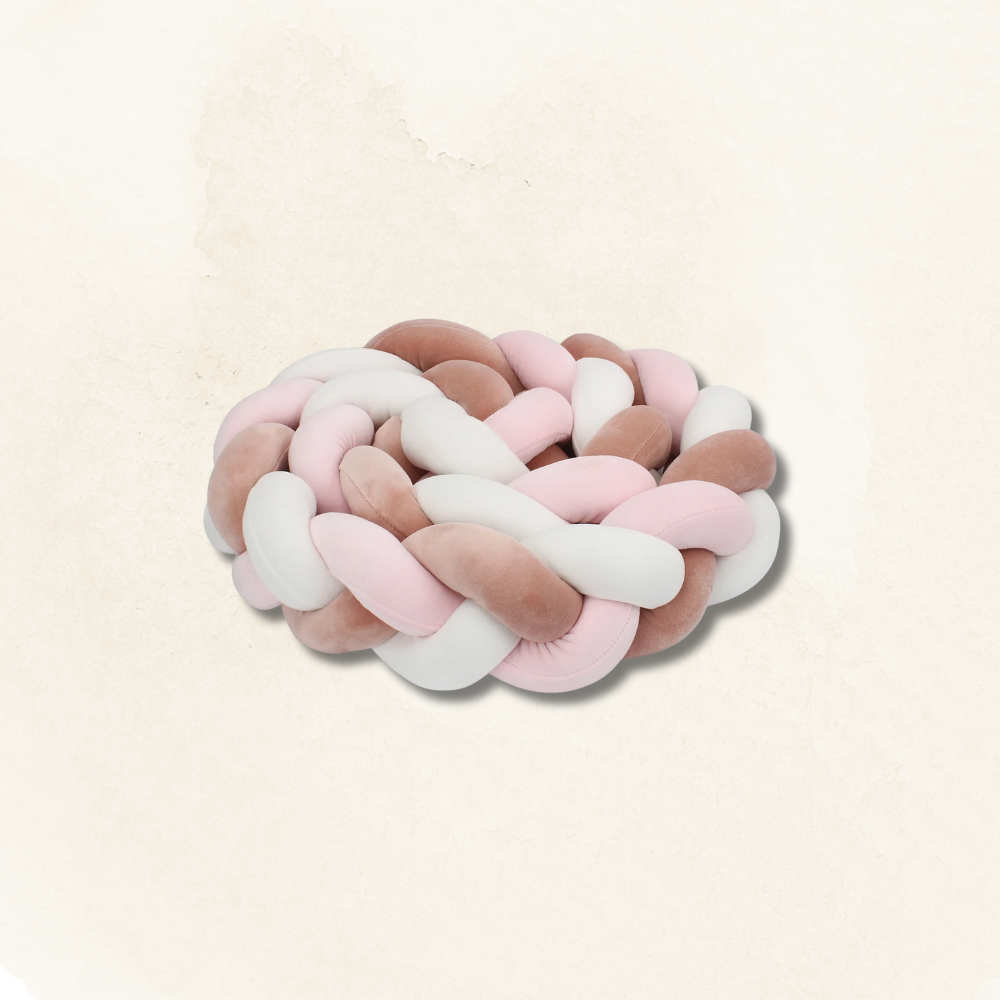 Baby Bumper™ - Handgeflochtene Bettschlangen