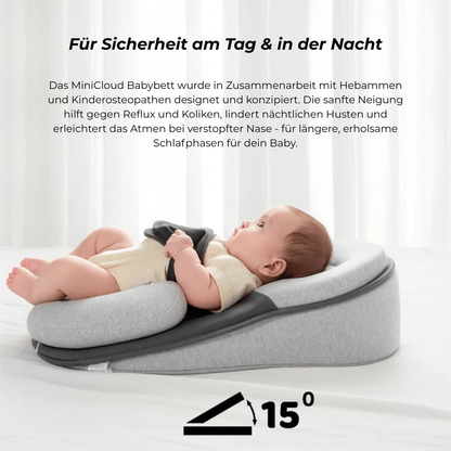 MiniCloud™ - Das Nr.1 Babybett für gesunden Schlaf
