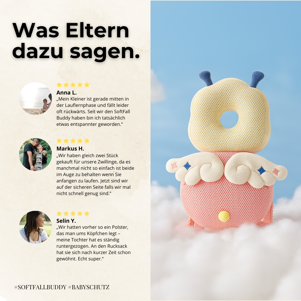 SoftFall Buddy – Der tragbare Schutzengel für dein Kind