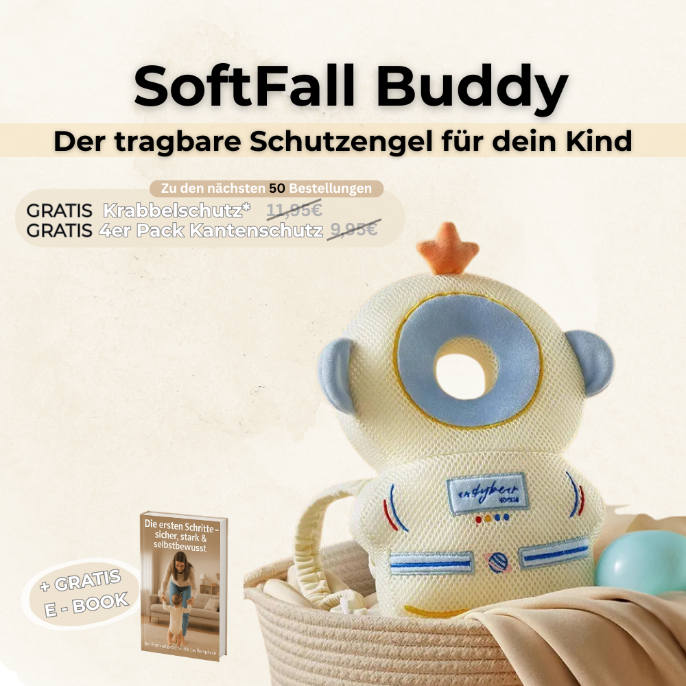 SoftFall Buddy – Der tragbare Schutzengel für dein Kind
