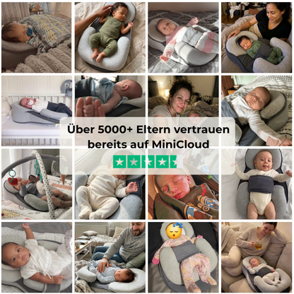 MiniCloud™ - Das Nr.1 Babynest bei Reflux & Koliken