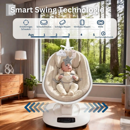 Mila Motion 5D - Elektrische Babykomfortschaukel