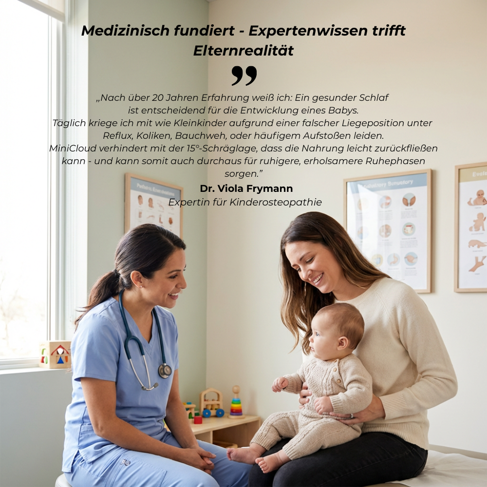MiniCloud™ - Das Nr.1 Babynest bei Reflux & Koliken