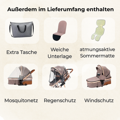 Yazoco 3 in 1 Kinderwagen