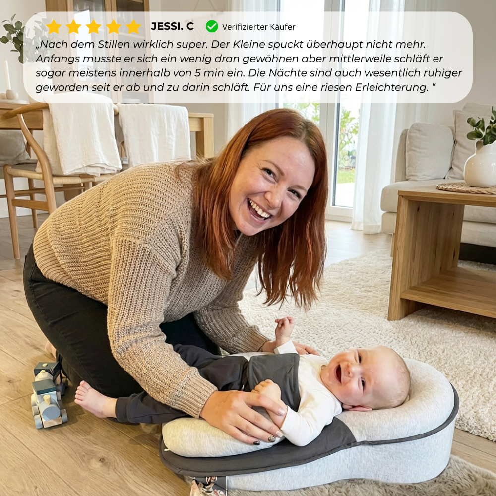 MiniCloud™ - Das Nr.1 Babynest bei Reflux & Koliken