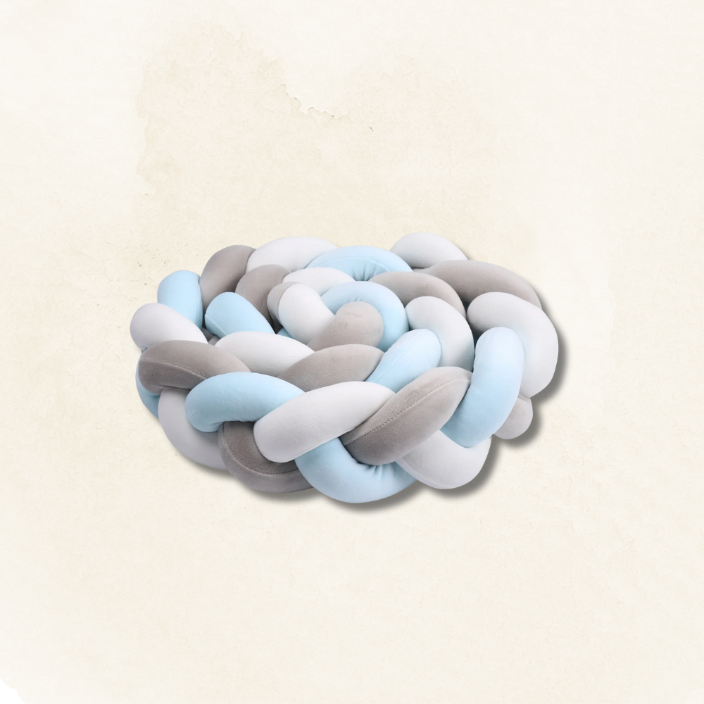 Baby Bumper™ - Handgeflochtene Bettschlangen